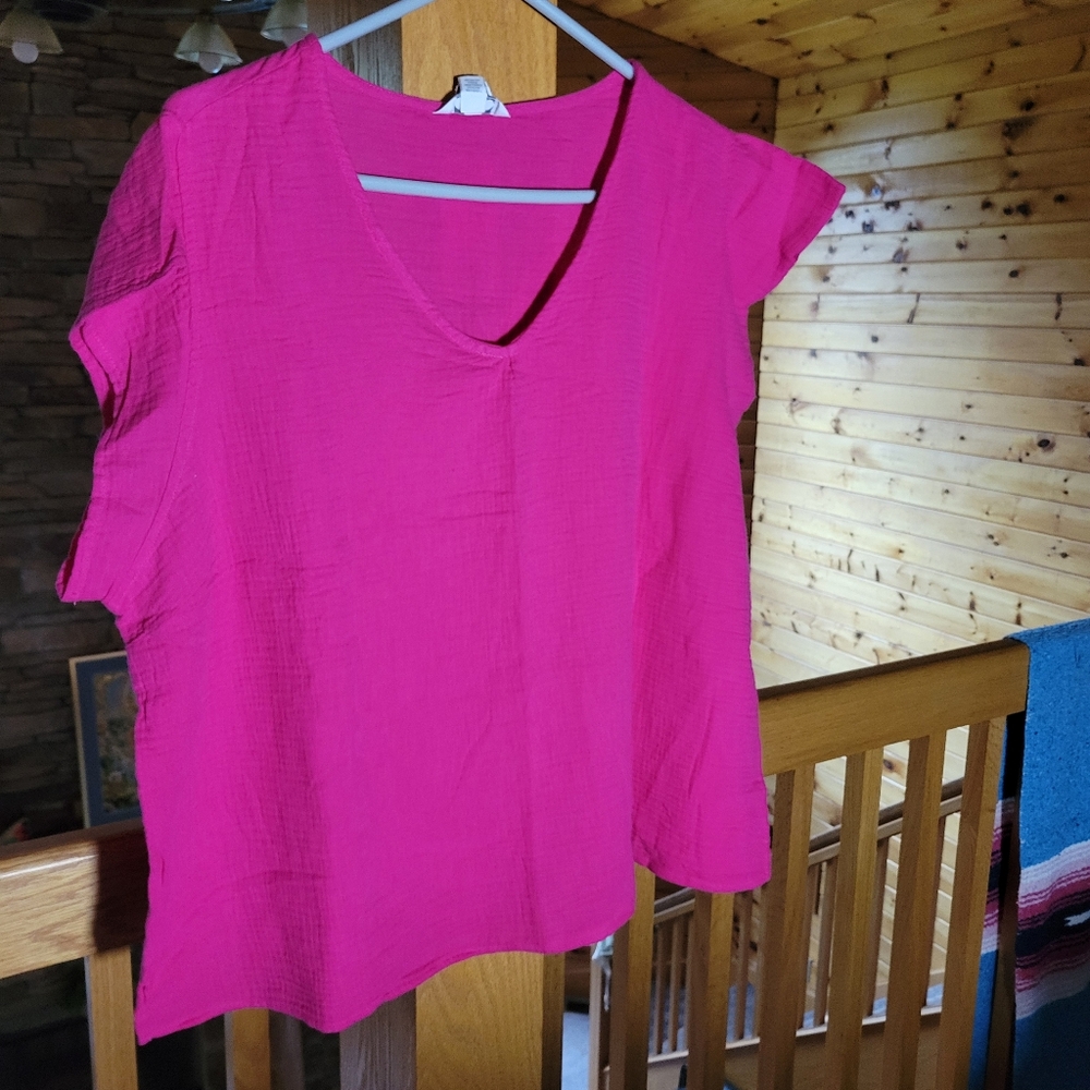 Three Dots XXL blouse NWT MSRP $138